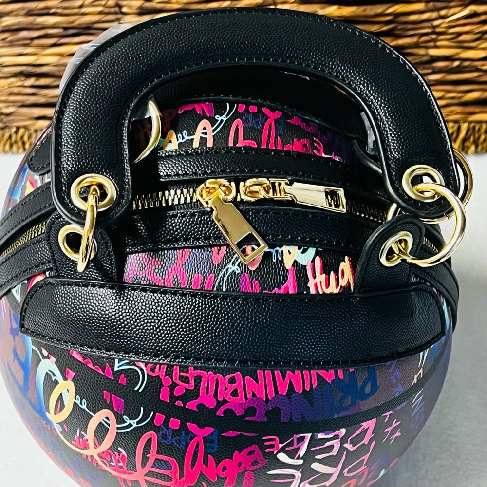 Graffiti Basketball Handbag  New Purse - Picture 9 of 11